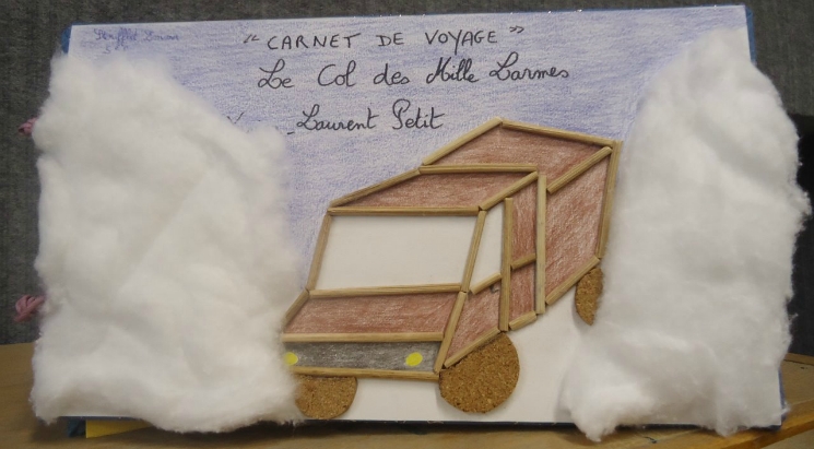 Imprimer La Page De Garde Du Col Des Mille Larmes Carnets de voyage en 5éme | Institution Sainte-Therese les Cordeliers