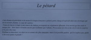 pétard