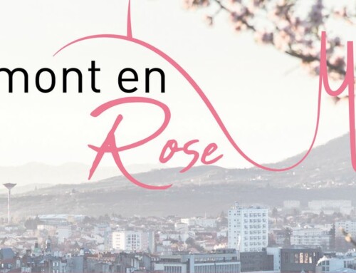 La classe de 1ère « Métiers de l’accueil » solidaire de « Clermont en rose »